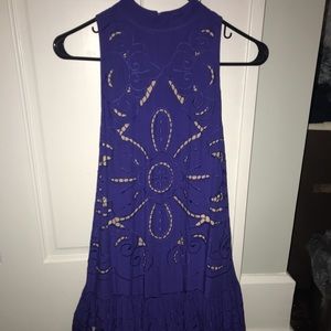 Royal blue free people dress! Worn once